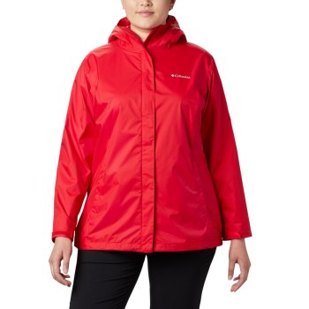 Columbia Arcadia II Plus Size, Chamarras Rojos Para Mujer | 183746-CXW